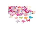 Schrijf- en tekenartikelen - Colorations - Shiny Fabric Shapes 500pcs. - CHSHINYF