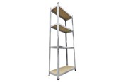 Toolboxen & Opslagsystemen - Home>it Steel rack 4 shelves 50 kg - 58513