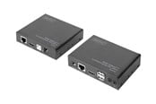 Repeater & zendontvanger - DIGITUS DS-55505 - Extender Set - KVM / audio / USB extender - HDBaseT 2.0 - DS-55505