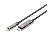 Beelscherm- en tv-kabel - DIGITUS AOC adapter cable - 20 m - AK-330150-200-S