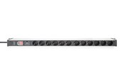 Voedingskabel (extern) - DIGITUS 12-Port - 1U - Aluminum PDU - DN-95435