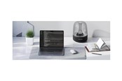 Muis - ALOGIC Echelon - mouse - rechargeable - 2.4 GHz Bluetooth 5.0 - white - Muis - Optisch - 3 knoppen - Wit - AMBT4KWH