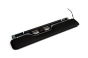 Muis - Bakker Elkhuizen ErgoSlider Plus - central pointing device - universal - USB - black dark grey yellow - Centrale aanwijsapparaat - Laser - 5 knoppen - Grijs - BNEESLDG