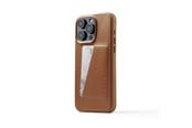 Mobiel - Covers & Cases - Mujjo iPhone 15 Pro Max Wallet Leather Case - Tan - MUJJO-CL-042-TN