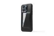 Mobiel - Covers & Cases - Mujjo iPhone 15 Pro Max Wallet Leather Case - Black - MUJJO-CL-042-BK