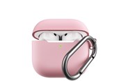 Headphones/Headsets - KeyBudz Elevate Series Keychain for Airpods 4:th gen - Blush Pink - AP4_S8_BPK