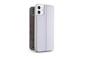 Mobiel - Covers & Cases - Twelve South SurfacePad for iPhone 11 - Razor Thin nappa leather - Thistle Grey - 12-1946
