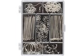 Schrijf- en tekenartikelen - Creativ Company Jewellery Starter Kit - Silver-plated - 61368