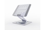 Systeemaccessoires - Gembird Rotating notebook riser stand spacegrey - NBS-DR1-01