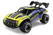 Op afstand bedienbaar - TEC-TOY Speed Racing Dirt Stars - Jeep Racing - R/C 1:20 2.4G 3.7V Li-ion - Blue/yellow - 471413