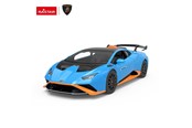 Speelgoedauto - RASTAR Die cast 1:32 Lamborghini Huracan STO Blue - 64310