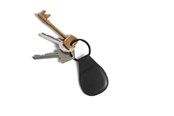 Mobiel - Overige accessoires - Mujjo Canopy Keychain for AirTag - Black - MUJJO-KY-001-BK