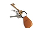 Mobiel - Overige accessoires - Mujjo Canopy Keychain for AirTag - Tan - MUJJO-KY-001-TN
