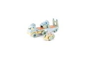 Speelgoedauto - Dantoy Pastel Recycled - Truck with 2 Cars and plastic wheels - 2788