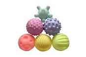 Speelgoed voor baby's - Magni Colourful baby sensory ball set - 5606