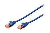 Netwerk - kabel - DIGITUS Professional patch cable - 5 m - blue - Blauw - 5m - DK-1644-050-B-10