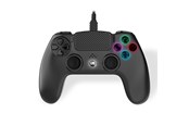 Gaming accessoires - Trade Invaders Wired Controller for PS4 with 3M Cable - Black - Wired Controller - Sony PlayStation 4 - 140061N