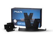 Gaming accessoires - 4Mount Black Bundle - Muurbevestiging - Sony PlayStation 5 - 4M-PS5-B-V2