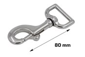 Deurbeugels en scharnieren - Home>it Carabiner 80 mm stainless steel - 20483