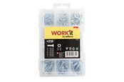 Spijkers en schroeven - Home>it Machine screws and nuts in assortment box with 210 parts - 19689