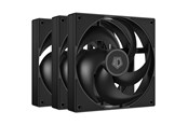 Case Fan - ID-Cooling AS-120-K TRIO - Case ventilator - 120mm - Black - 27 dBA - AS-120-K TRIO