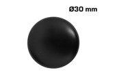 Deurbeugels en scharnieren - Home>it furniture knob Ø30 x 30 mm matt black - 21216