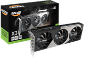 Grafische kaarten - Inno3D GeForce RTX 5080 X3 - 16GB GDDR7 RAM - Grafische kaarten - N50803-16D7-176068N