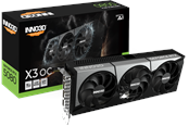 Grafische kaarten - Inno3D GeForce RTX 5080 X3 OC - 16GB GDDR7 RAM - Grafische kaarten - N50803-16D7X-17603930