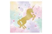 Speelgoed - Haza Witbaard - Unicorn Napkins 16pcs. - PC329411