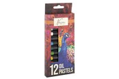 Hobby artikelen - Creative Craft Group Oil pastel box of 12 colors - AR0406/GE