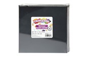 Hobby artikelen - Colorations - Canvas Black 20x20cm Set of 3 - BLKCAN