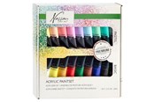 Schrijf- en tekenartikelen - Nassau Acrylic paint 18 tubes 36ml in gift box - AR0701/21GE