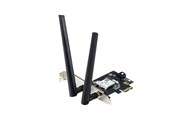 Netwerk-adapter (netwerkkaart, printserver, enz.) - ASUS PCE-BE6500 WiFi 7 PCI-E Adapter with 2 external antennas. Supporting 6GHz band 4096-QAM Bluetooth 5.4 WPA3 - 90IG09G0-MO0B00