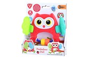 Speelgoed voor baby's - PLAY - Peekaboo Owl Rattle Red - 1578