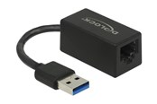 Netwerk-adapter (netwerkkaart, printserver, enz.) - DeLOCK USB Type-A Adapter to Gigabit LAN - 66039