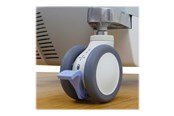 Kabelgoot, Kabelhoes & Kabelbinders - Ergotron SV 3-Function Locking Casters for Cart - 98-069