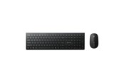 Toetsenbord - ALOGIC Echelon - Keyboard and mouse set - Engels (US international) - Zwart - ASKBT3WC-US