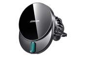 Mobiel - Adapters & Opladers - Joyroom magnetic car charger JR-ZS409 wireless (black) - JR-ZS409