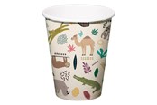 Speelgoed - Folat BV - Cardboard Cups Wild Animals 6pcs. - 68345