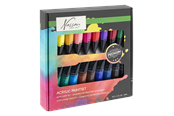 Schrijf- en tekenartikelen - Nassau Paint acrylic 18 x 36 ml - AR0701/GE