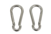 Deurbeugels en scharnieren - Home>it fireman’s hook Ø6x60 mm in stainless steel 2 pcs. - 5708614204658