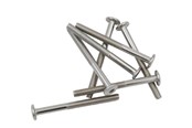 Spijkers en schroeven - Home>it assembly screws for furniture M6 x 65mm 8 pcs. stainless steel - 5708614198742
