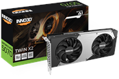 Grafische kaarten - Inno3D GeForce RTX 5070 Twin X2 - 12GB GDDR7 RAM - Grafische kaarten - N50702-12D7-195064N