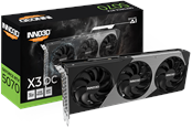 Grafische kaarten - Inno3D GeForce RTX 5070 Twin X3 OC - 12GB GDDR7 RAM - Grafische kaarten - N50703-12D7X-195064L
