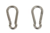 Deurbeugels en scharnieren - Home>it Fireman’s hook Ø4x40 mm in stainless steel 2 pcs. - 5708614204610