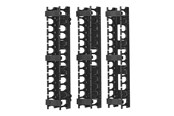 Rackkoffers - Tripp Lite Open Frame Rack 6ft Vertical Cable Manager 3in Wide - rack cable management duct with cover - SRCABLEVRT3