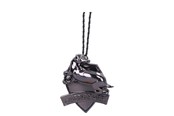 Merchandise - Nemesis Now - Harry Potter Hufflepuff Crest (Silver) kerstversiering - B6482X3