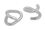 Deurbeugels en scharnieren - Home>it P-link 5 mm electro-galvanised 2 pcs. - 5708614204955