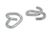 Deurbeugels en scharnieren - Home>it P-link 3 mm electro-galvanised 2 pcs - 5708614204931