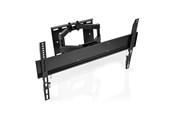 Muurbevestigingen, AV-bevestigingen & AV-meubels - Nedis TVWM3551BK mounting kit - full-motion dual arm - for TV - black - Max 35 kg - recommended for 80" - TVWM3551BK